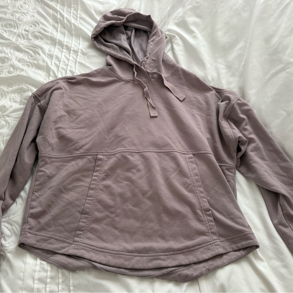 Lavender Hooded Sweatshirt